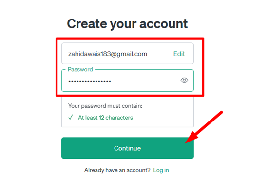 How Do I Create a ChatGPT Account Step 3